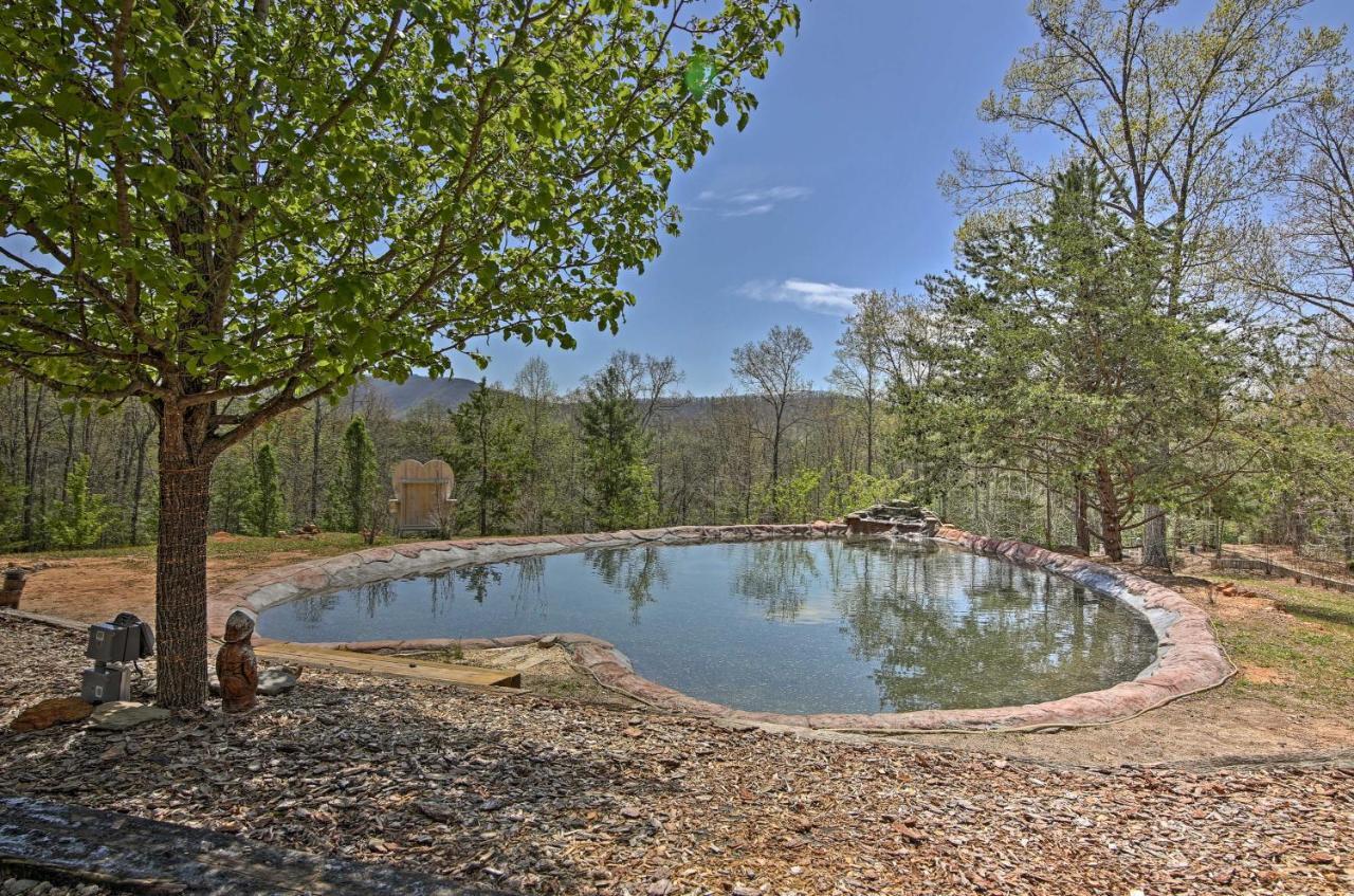 Unique Murphy Retreat With Hot Tub, Pond And Waterfall Exterior foto